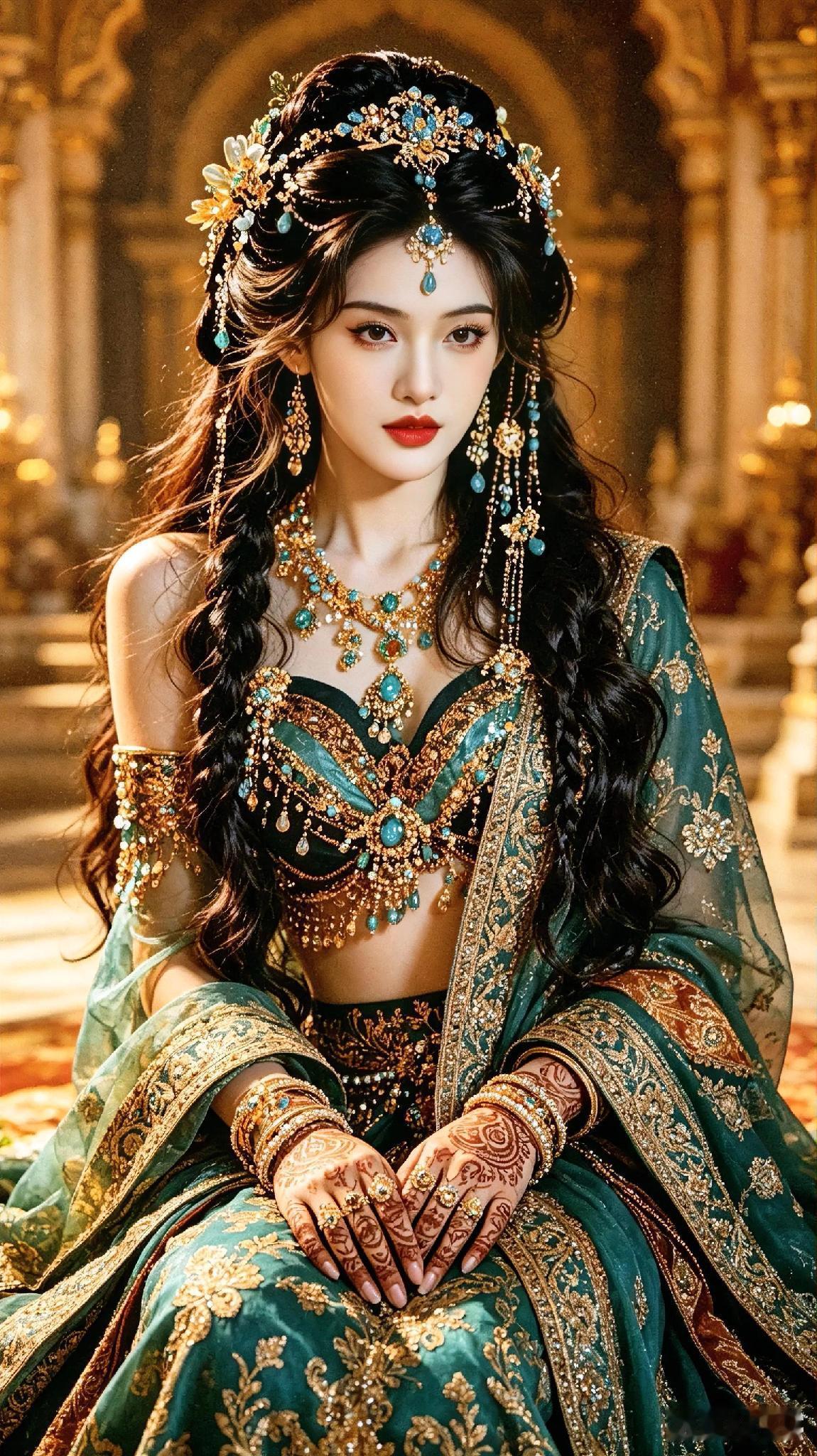 哪些异域美人美到你心坎里去了呢?
是从另一个世界走来的精灵，让人无法移开视线。