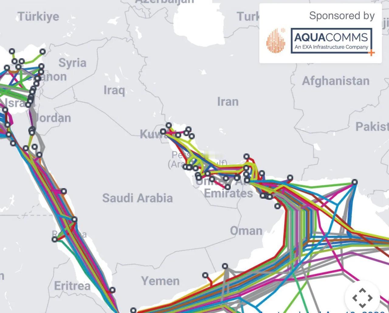伊朗发出警告，暗示其可能切断波斯湾海底互联网电缆和云基础设施。

与伊朗革命卫队