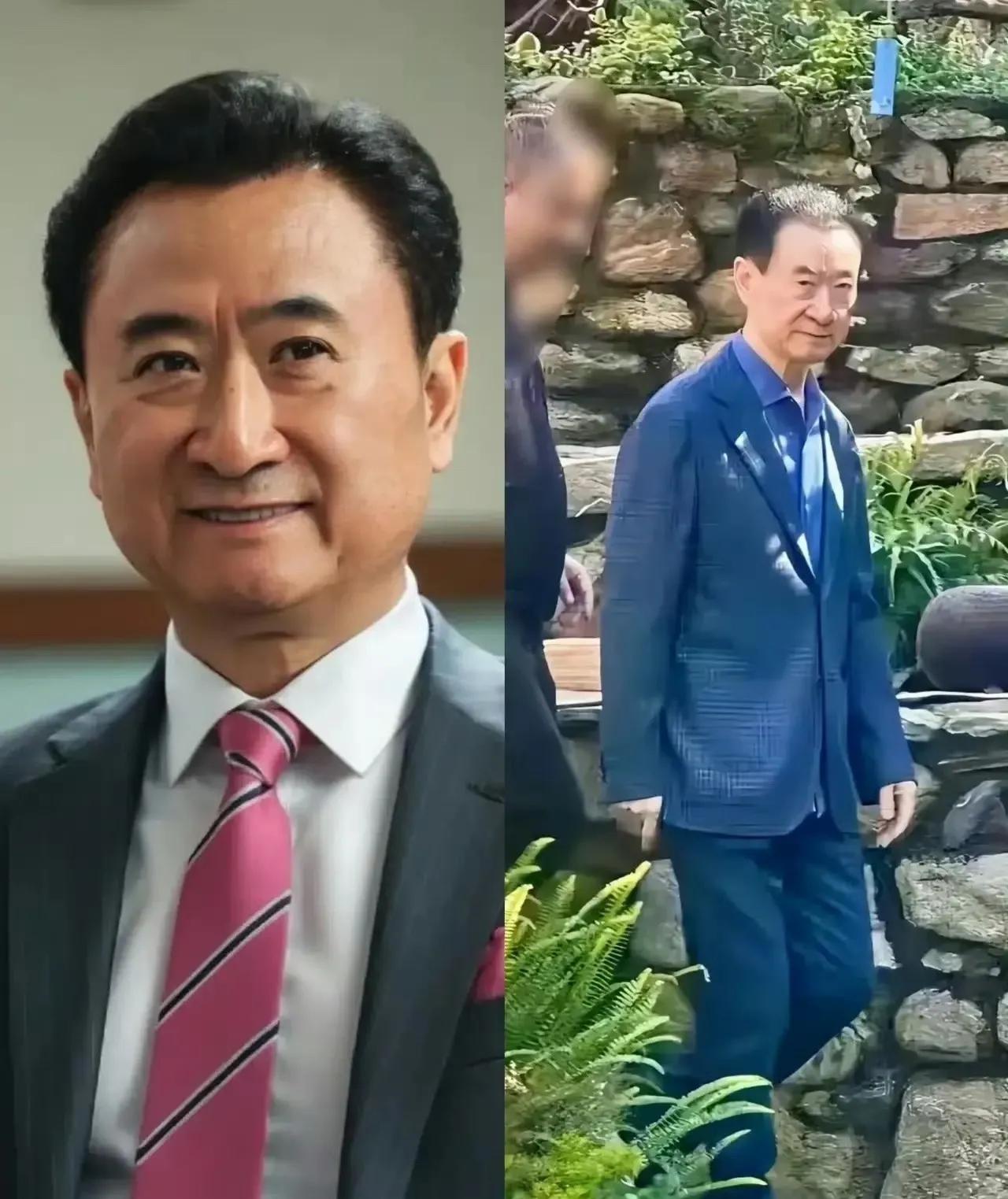 70岁的王健林，
虽然瘦，但骨头硬！
虽被冻结股权，但没跑没赖，
为了还债，老王