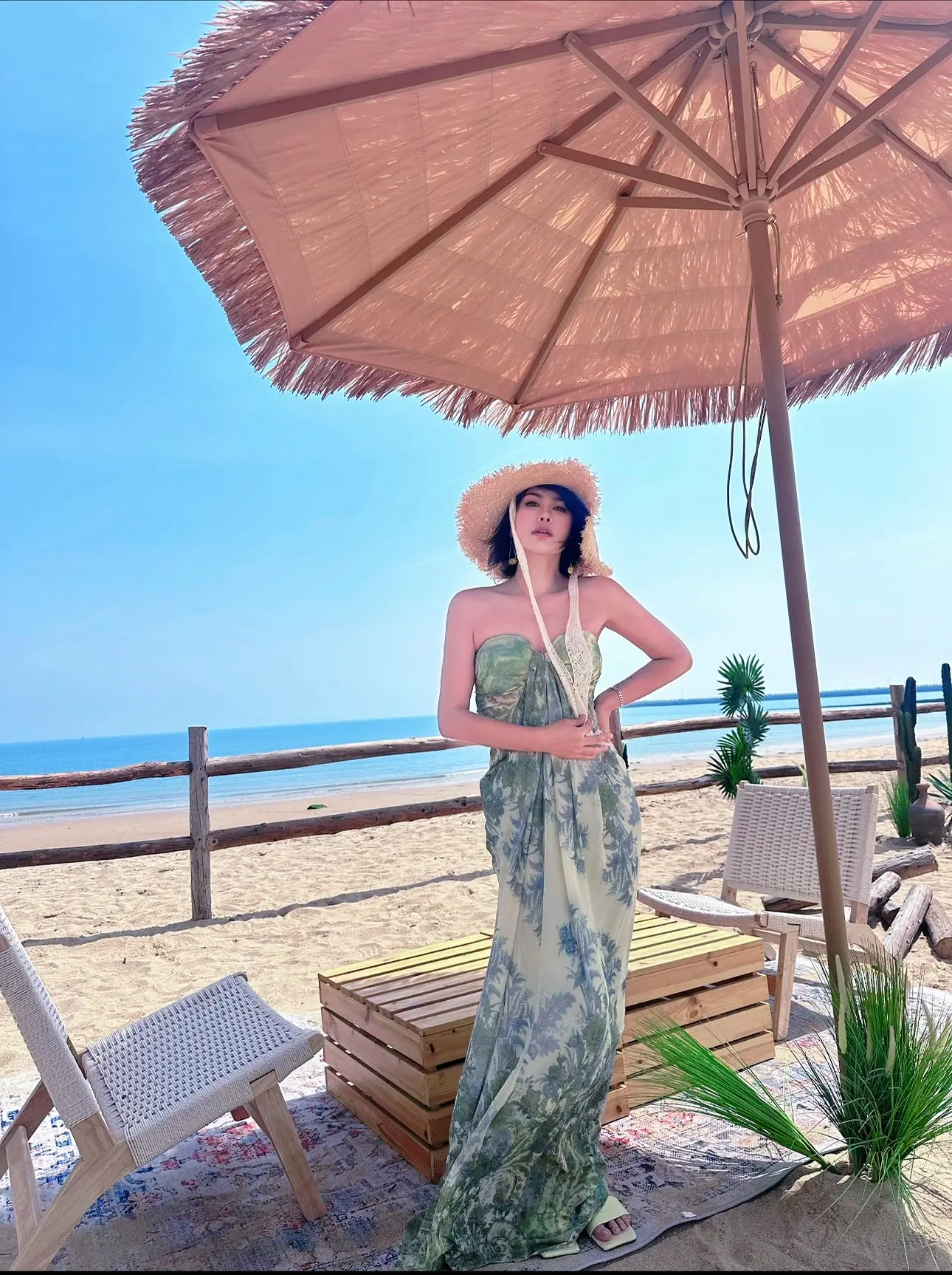 可惜你没来日照、不知道这的海多美～