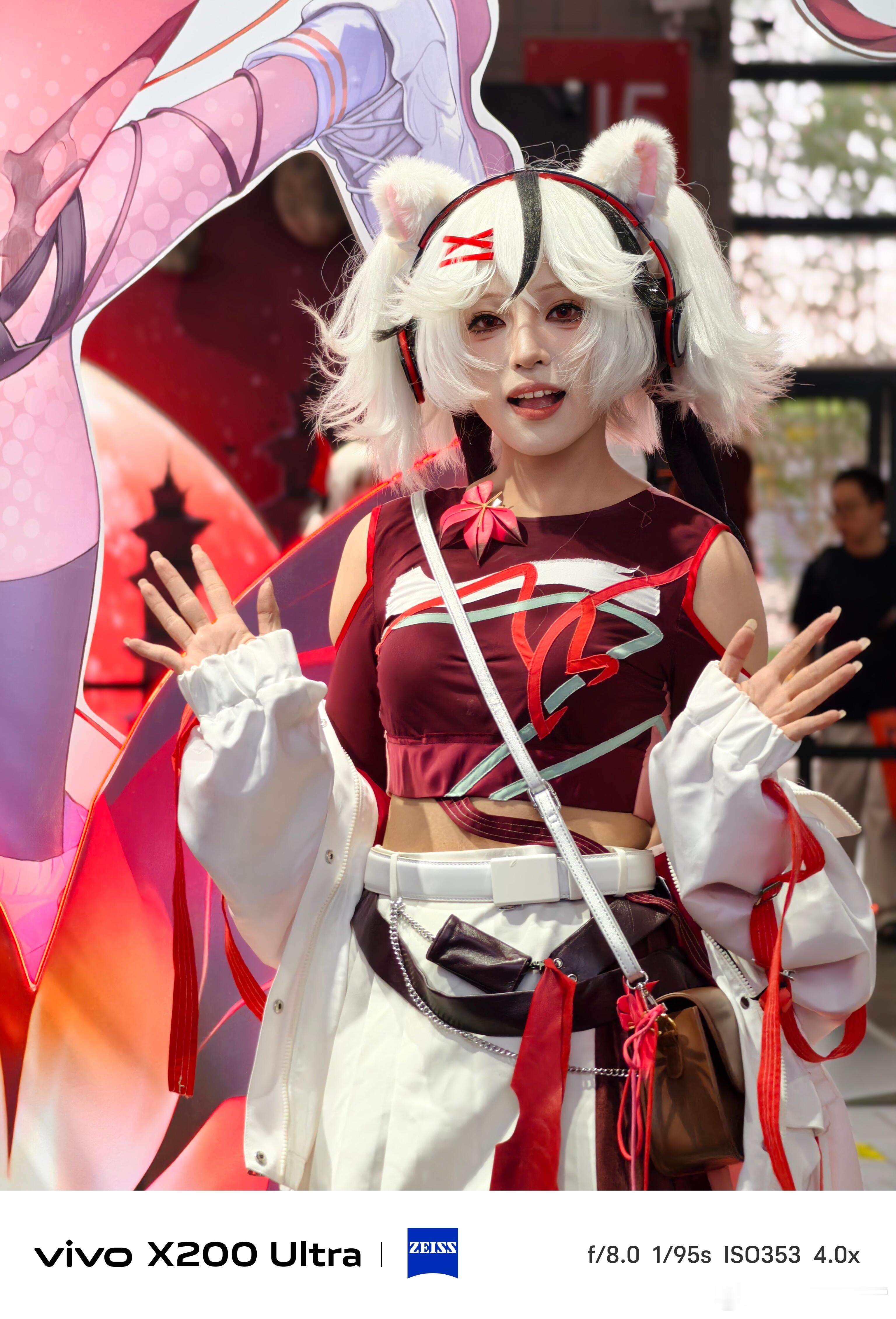 来ChinaJoy怎能没有Coser，拿vivo X200 Ultra随手拍了组