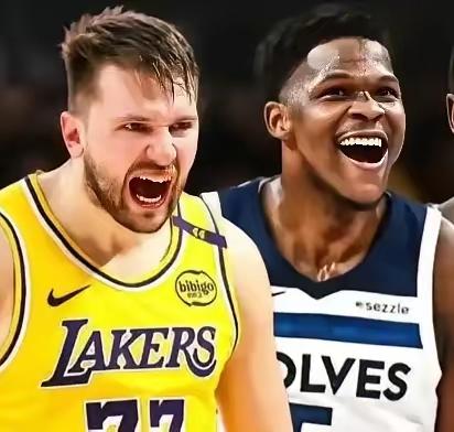 宿命！季后赛湖人再遇森林狼？
今天NBA结束了全部比赛，湖人的竞争对手马刺、掘金