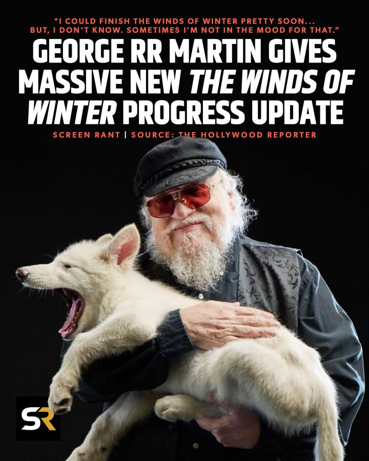 乔治·R·R·马丁透露了最新的写作进展：“我真的觉得，只要能把手头这些杂事处理掉