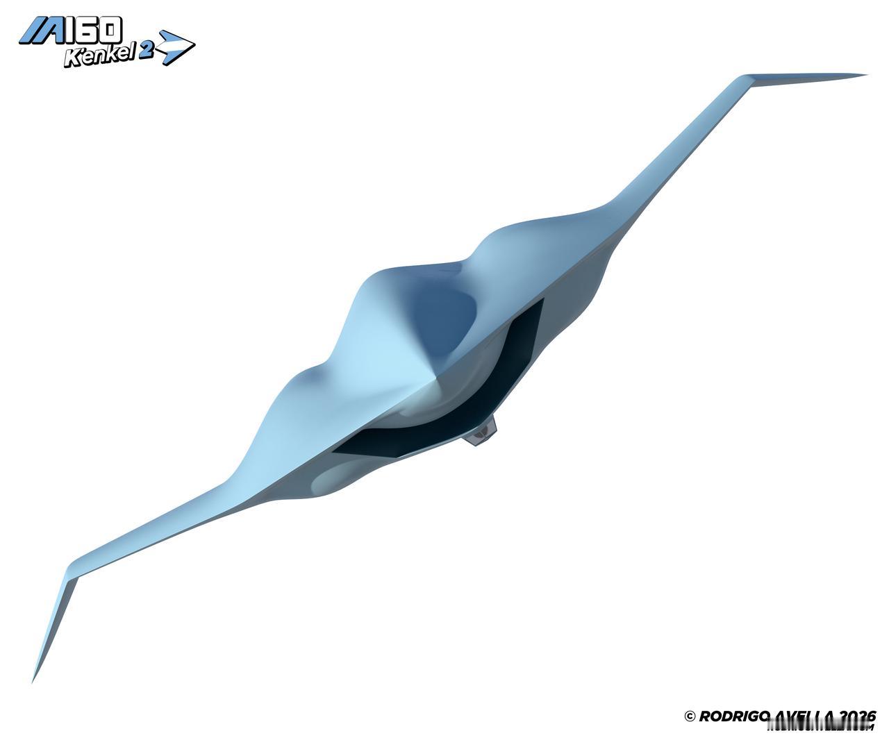 外国网友设计，IA160 K’enkel V2 - 无人机  
一款为阿根廷设计