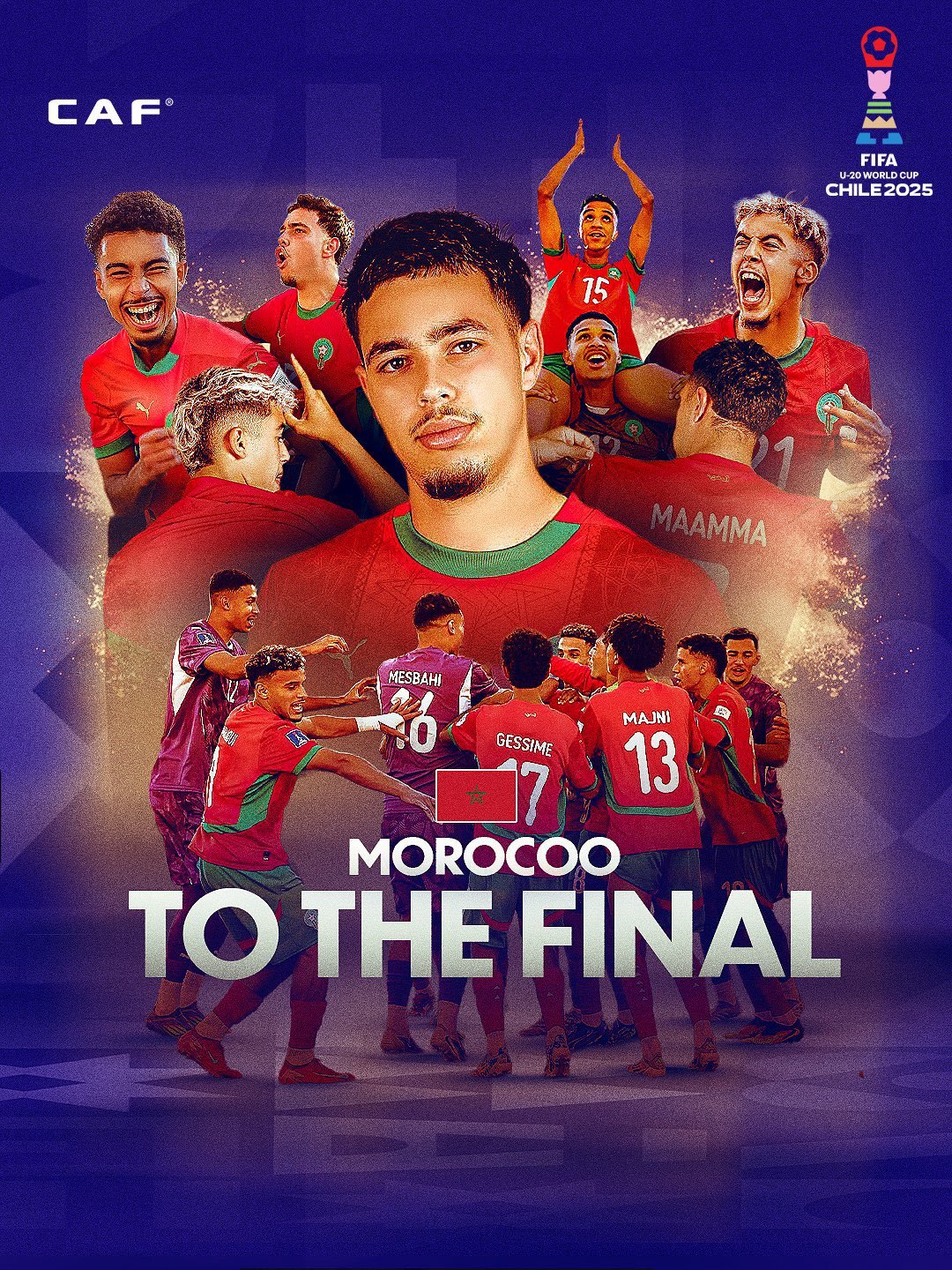 🔥u20世界杯 摩洛哥进决赛🇲🇦早前结束摩洛哥u20 vs法国u20的半决