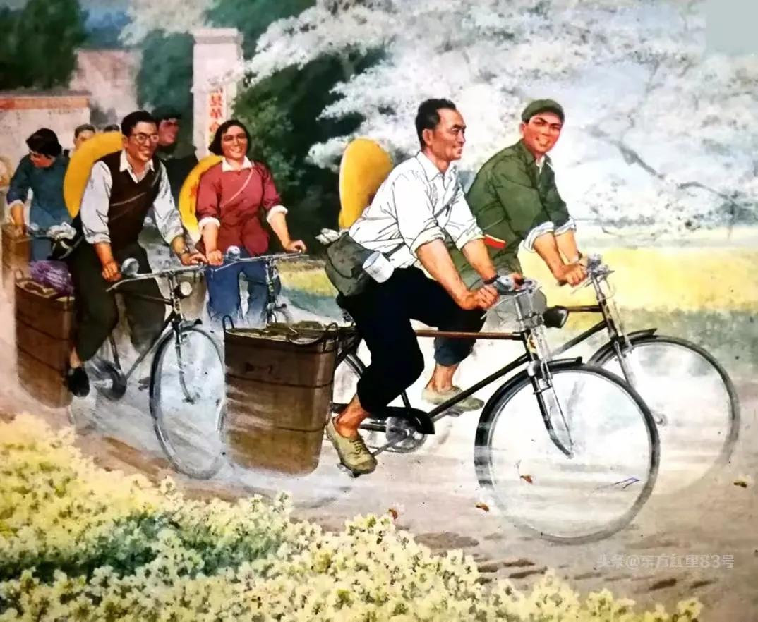 年画《朝气蓬勃》