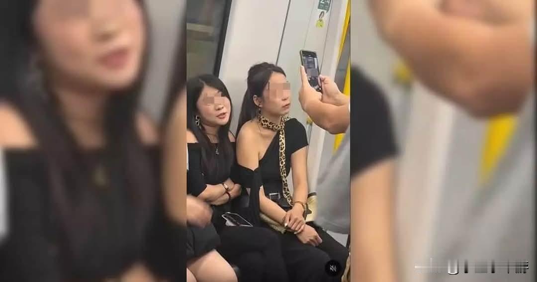 港铁两名女子硬挤一个座位，逼走母子还弄哭小孩，9句嚣张怒吼激怒全网，网友调侃：难