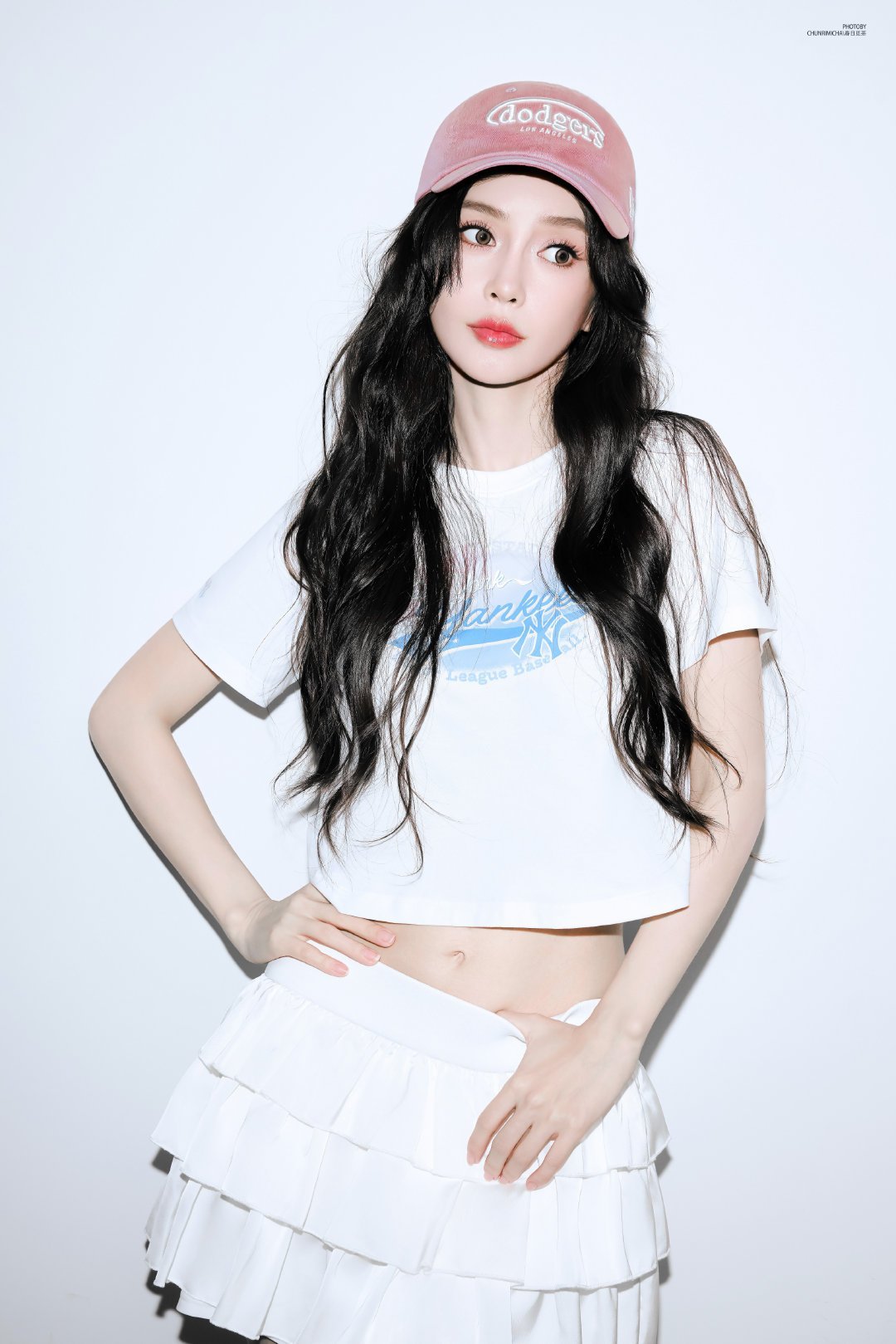 粉丝让Angelababy发自拍别用美颜 abAngelababy 马甲线 宝宝