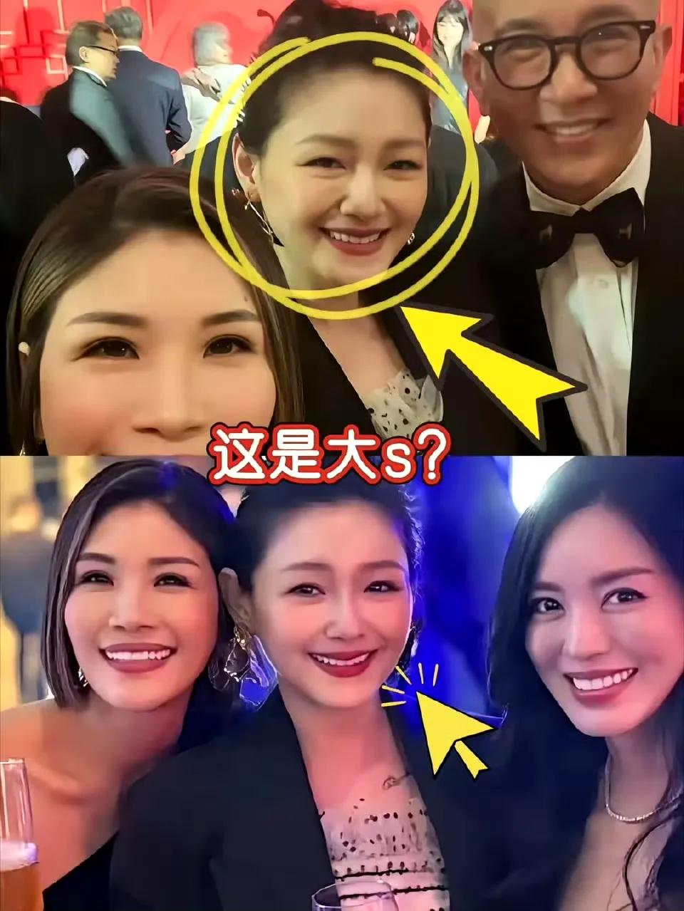 过得好不好，真的可以从脸上看出来。
​大s在伟忠哥女儿宴席的时候就怪怪的。
​前