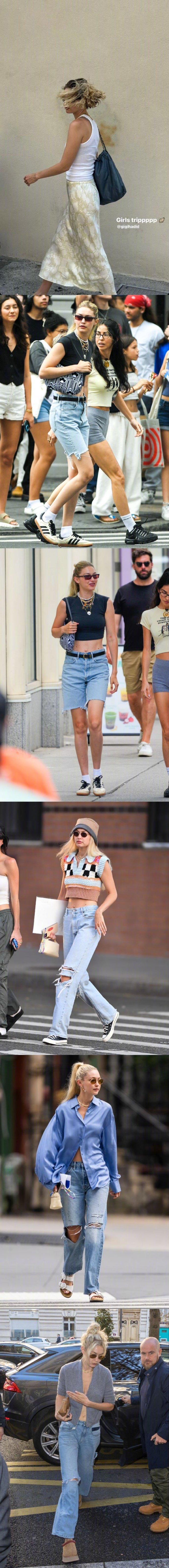 Gigi Hadid  会穿很重要 