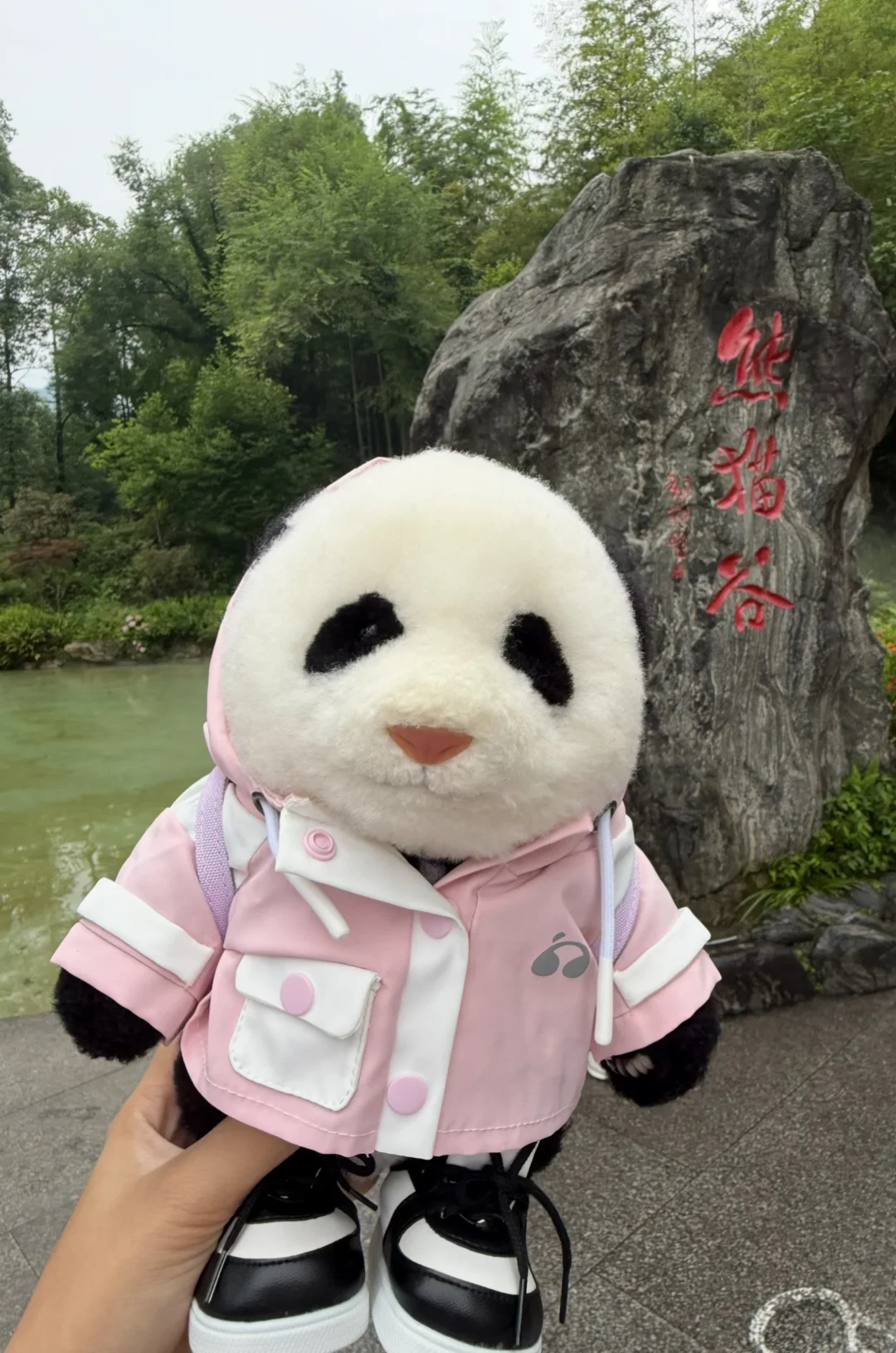 花花打卡熊猫谷