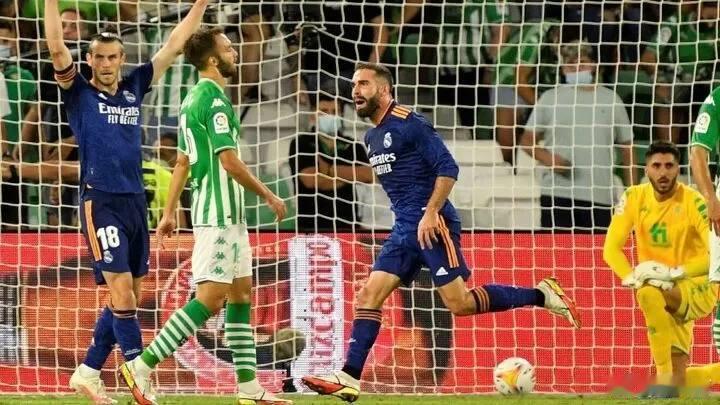 自2021/22赛季以来，皇家马德里在客场对阵贝蒂斯的比赛中就再未取得过胜利。 