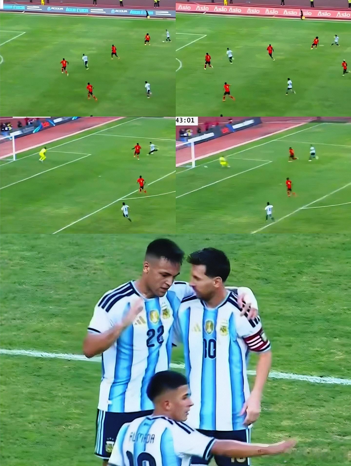 劳塔罗：梅西，有个事情还得给你说下，你的10号球衣是不是该考虑让出来了？