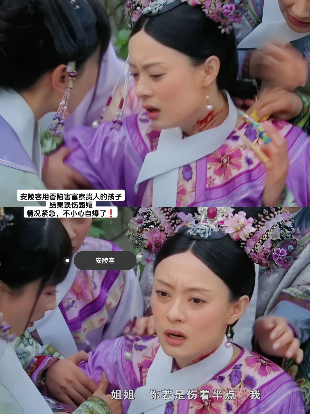 甄嬛没听出的言外之意：御花园安陵容自曝
