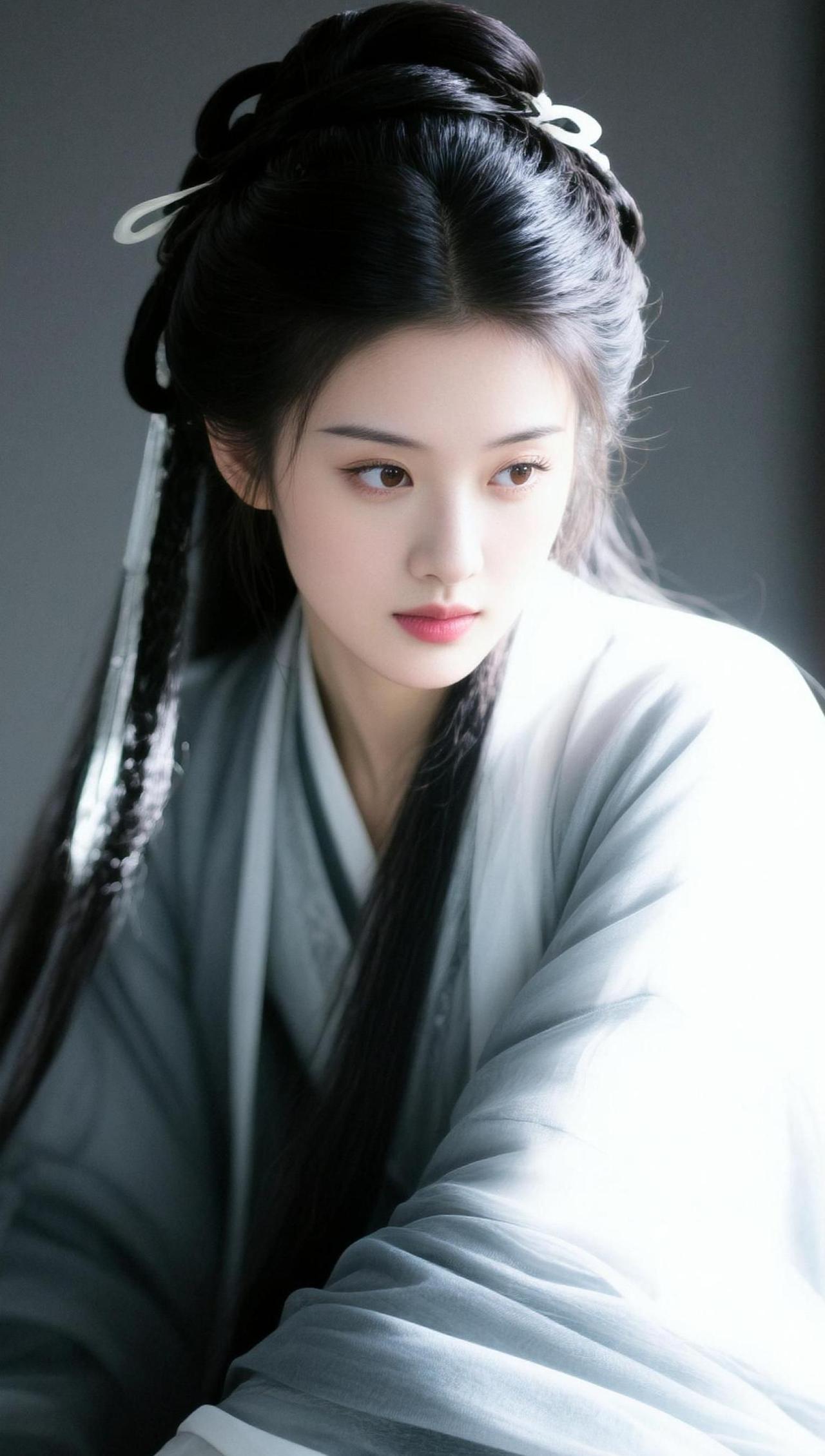 AI逆光汉服照 抖音ai创作