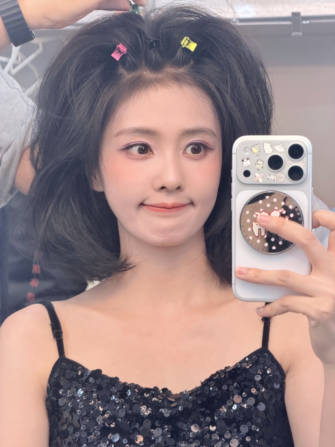 梦妍小猪咪谁能想到这是韵公主的上妆白鹿王韵娜