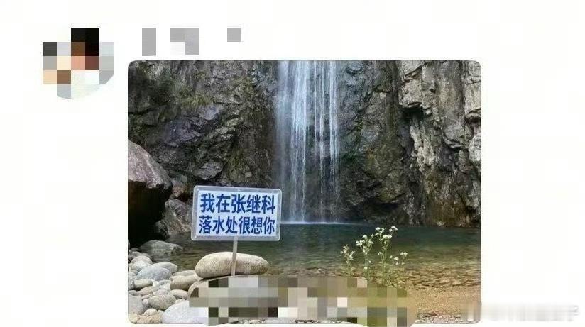 著名景点张继科落水处这是啥热搜[可爱]…… ​​​