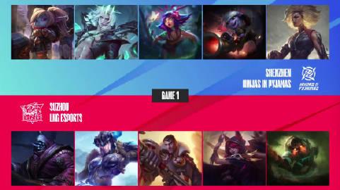  【NIP vs LNG 第一局】

MVP：Tarzan（瑟庄妮）

 