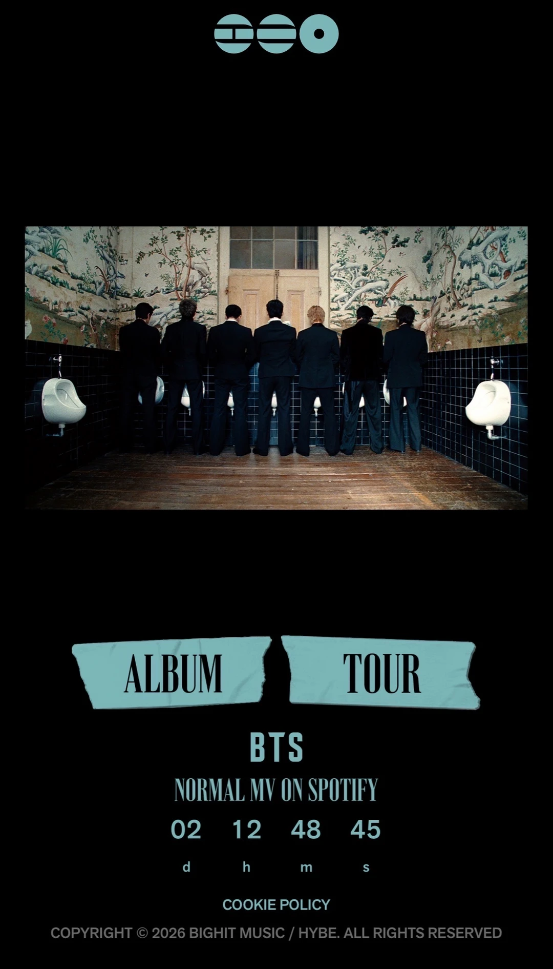 BTS NORMAL MV ON SPOTIFY ｜7.17