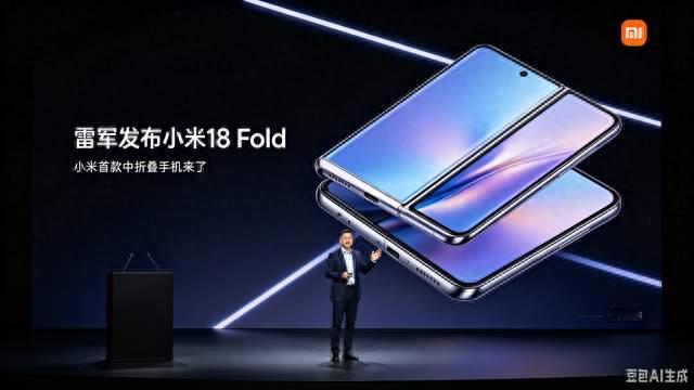 雷军出手！小米首款中折叠手机正式发布