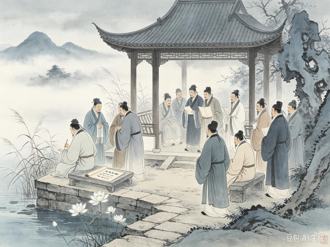 一位叫王沂孙的南宋词人，被元朝任命为庆元路学正。不久，元朝僧人杨琏真迦盗掘南宋皇
