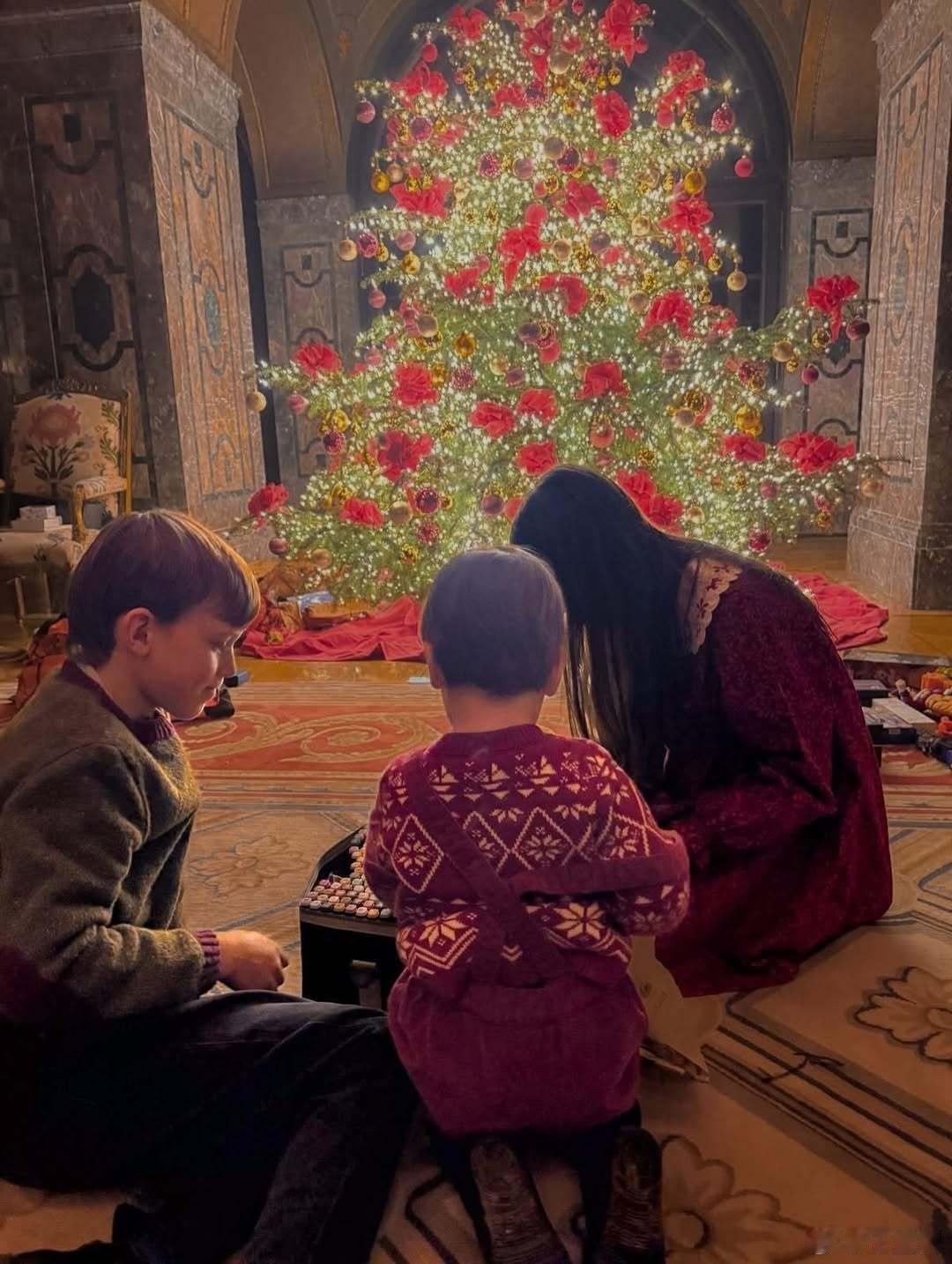 卢森堡王室 🇱🇺卢森堡王子菲利克斯和王妃克莱尔、他们的三个孩子阿玛利亚公主、