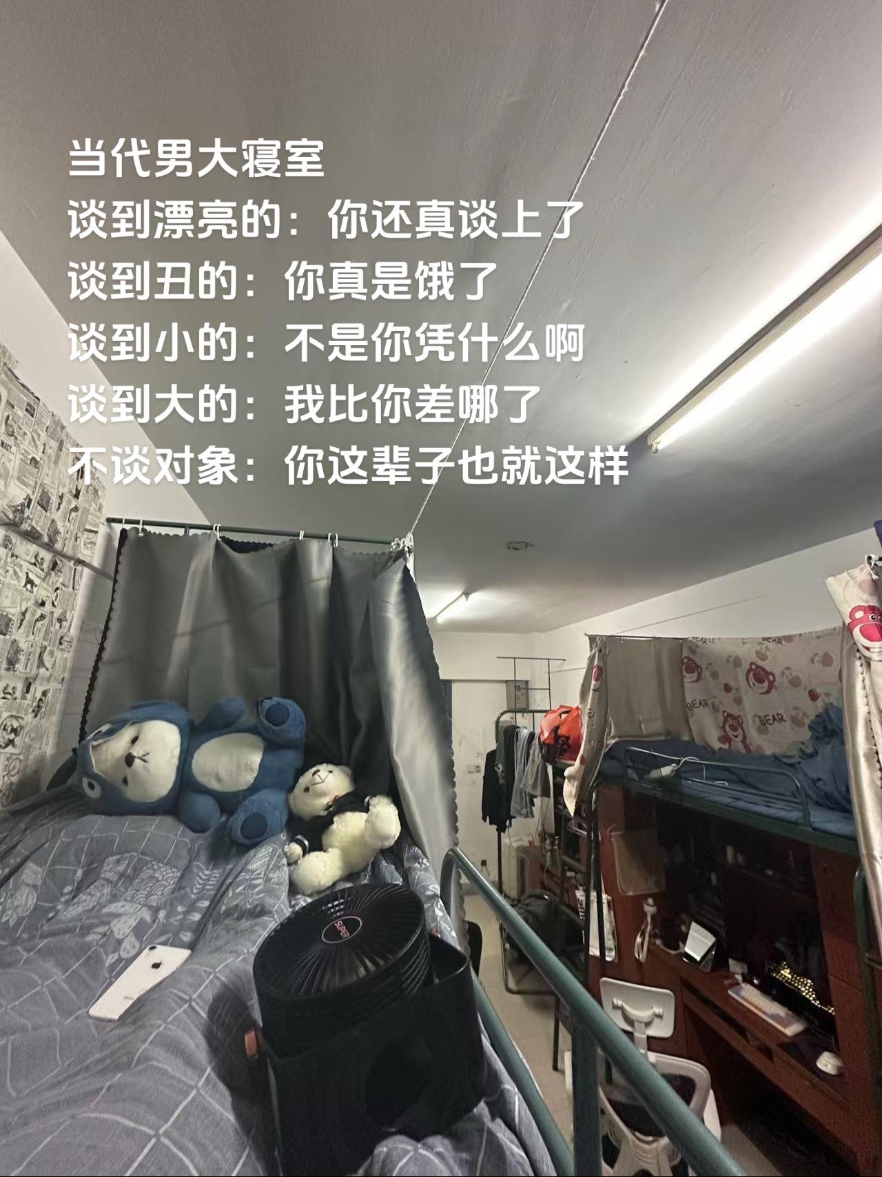当代男大寝室