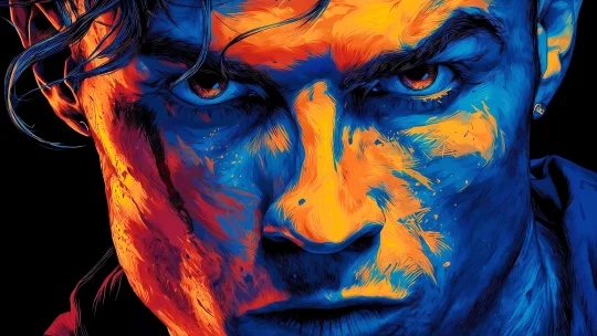 一张C罗帅爆的屏保