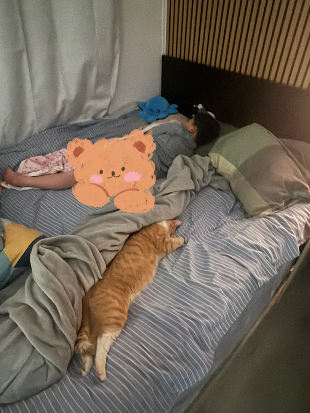喵呜伴童梦：宝宝与猫咪的沉睡依偎