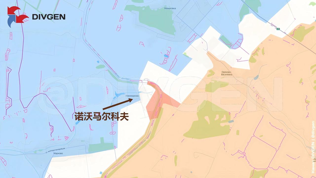 斯拉维扬斯科-克拉马托尔斯克方向，巴赫穆特西部，南部集群士兵正向诺沃马尔科夫推进