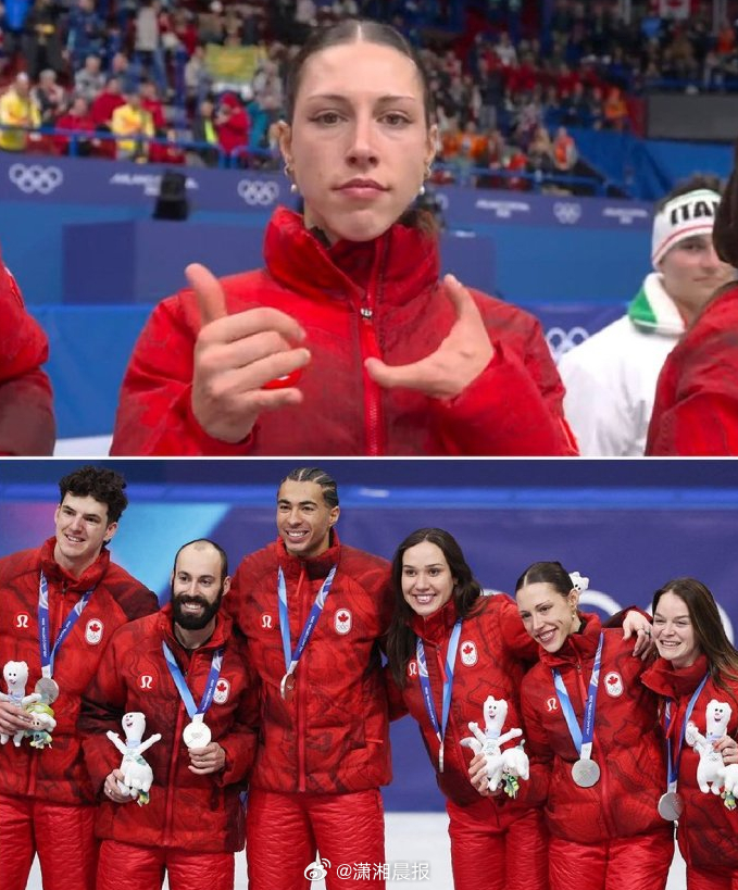【#左手仅2根手指的加拿大选手获银牌#】#天生七指的加拿大选手夺奥运银牌# 2月