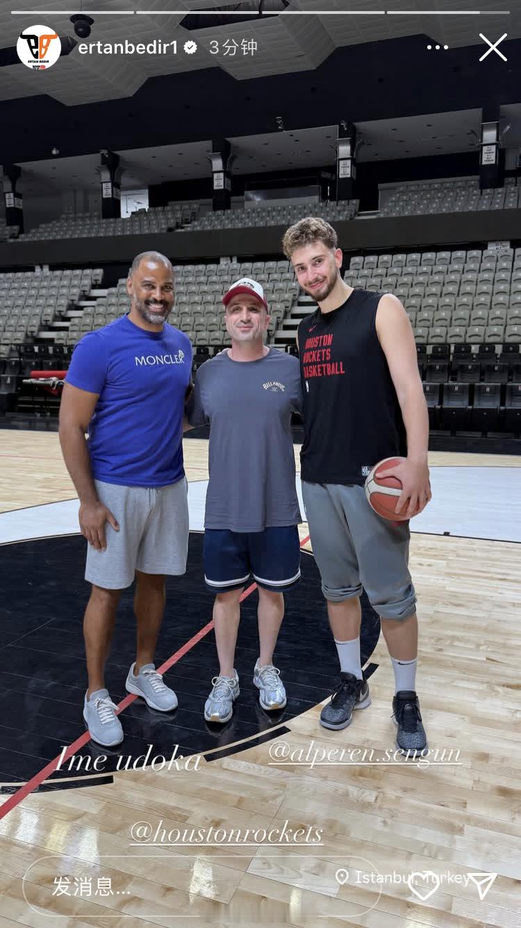 乌度卡也去土耳其了[打call][打call][打call]申京休斯顿火箭NBA