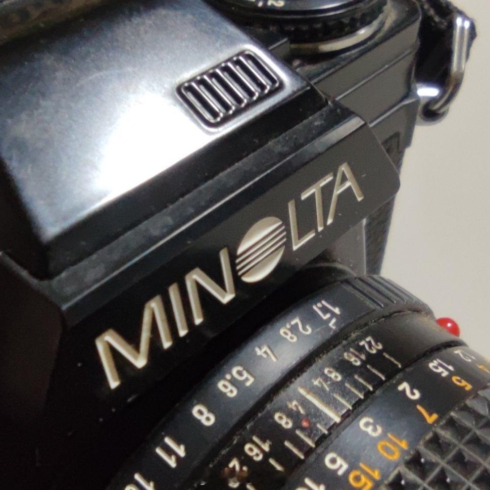一个老玩具，美能达 MINOLTA X-700。#摄影##照相机##美能达##天