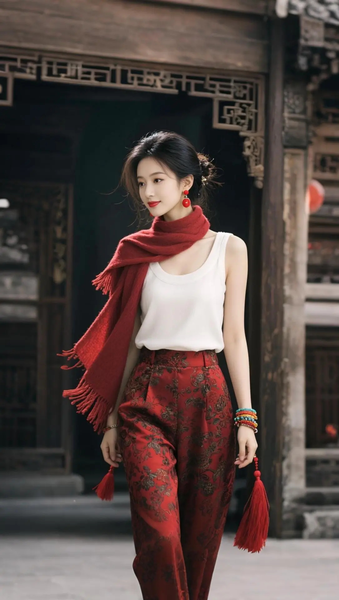 AI国风氛围感写真 ai创作