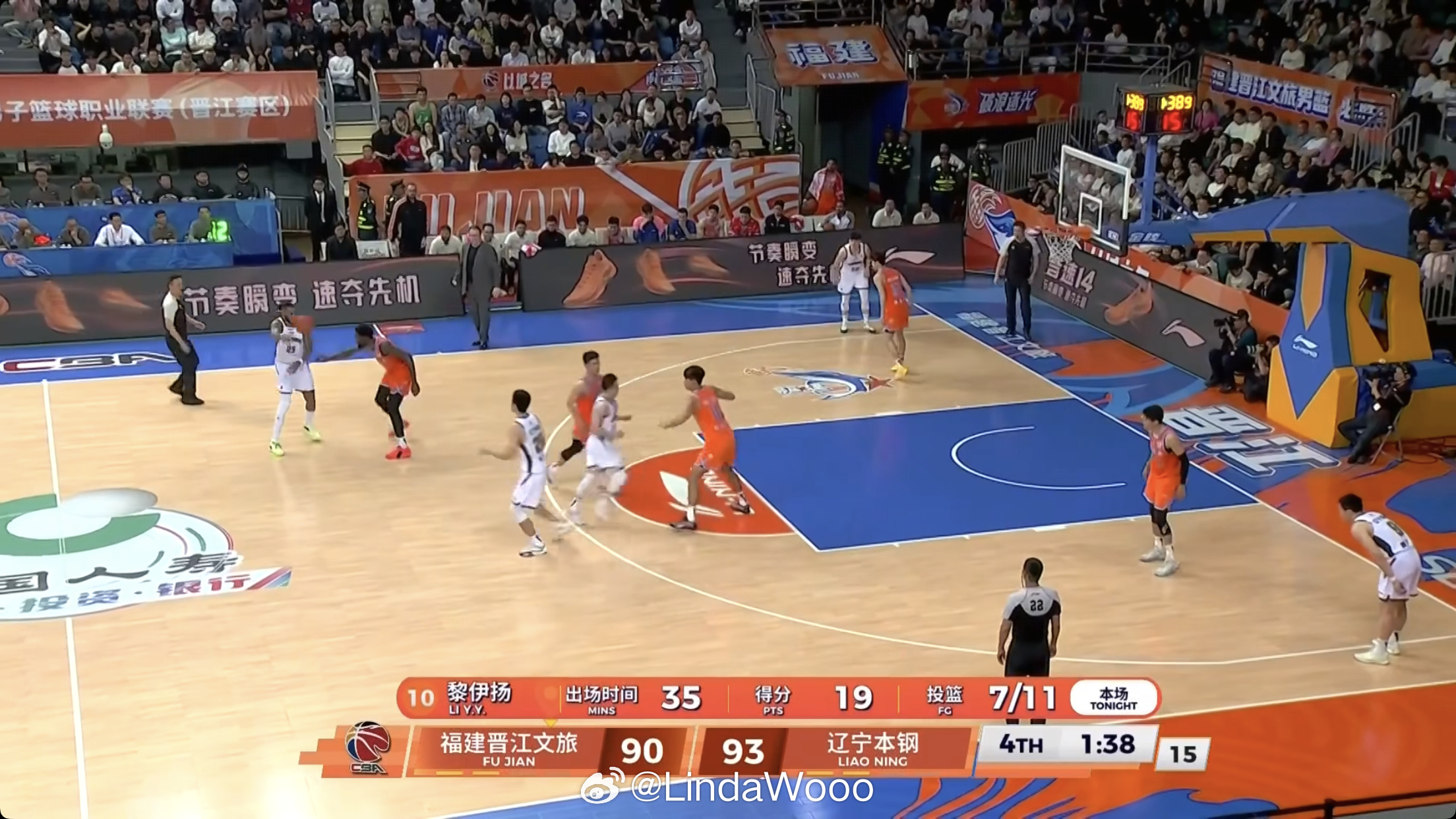 福建这两回的处理 小曾和马昆杜都在犹豫啥呢反观第二阶段的黎伊扬，投篮稳定性有了显