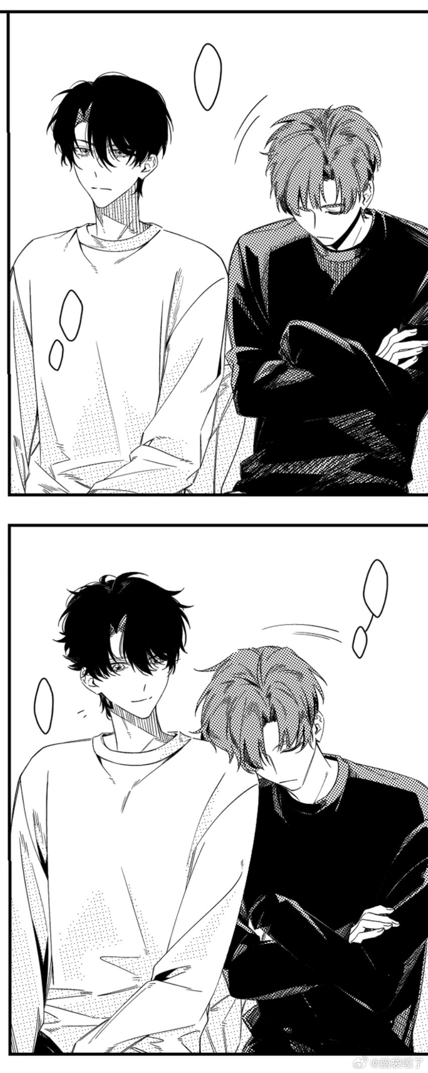 家1:💤家0:真拿这只小狗没办法 