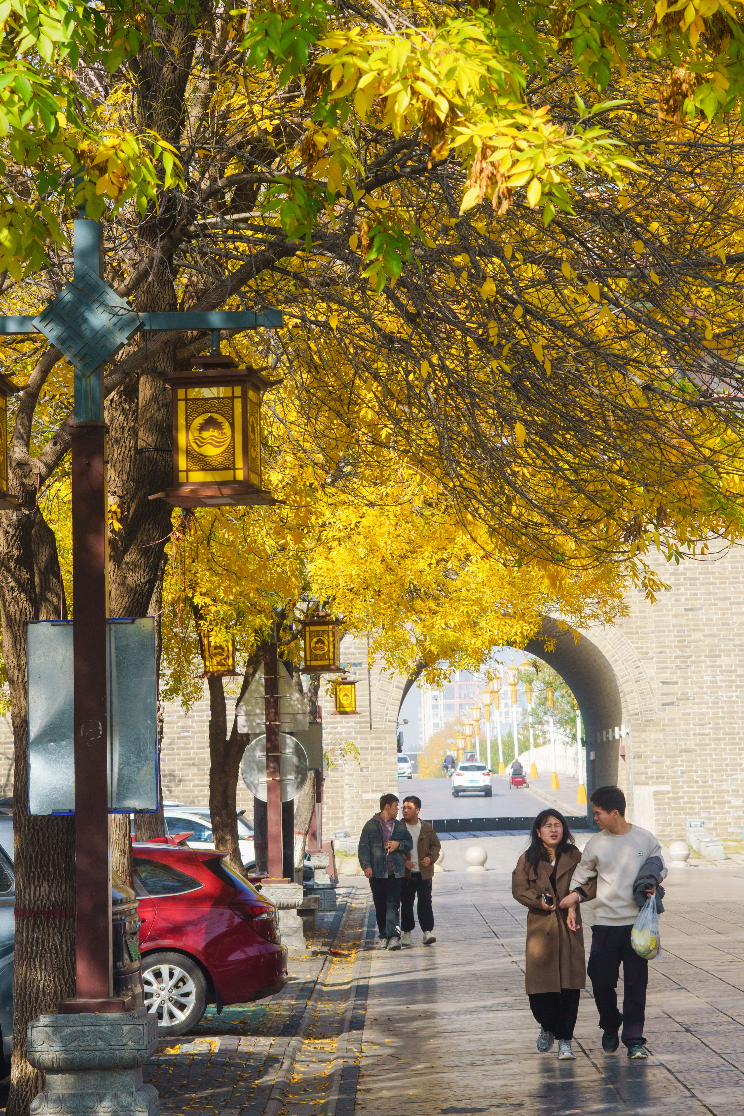 *在路上*东昌湖水上古城...dp多次推荐，南方回家必经之路之一，所以，大新说随