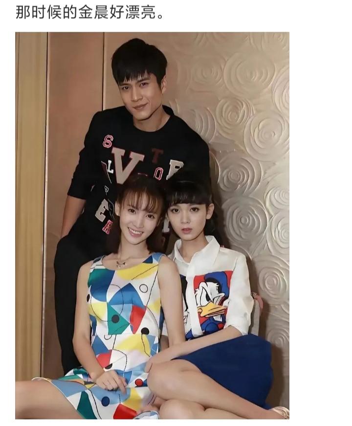 那时候的金晨好漂亮