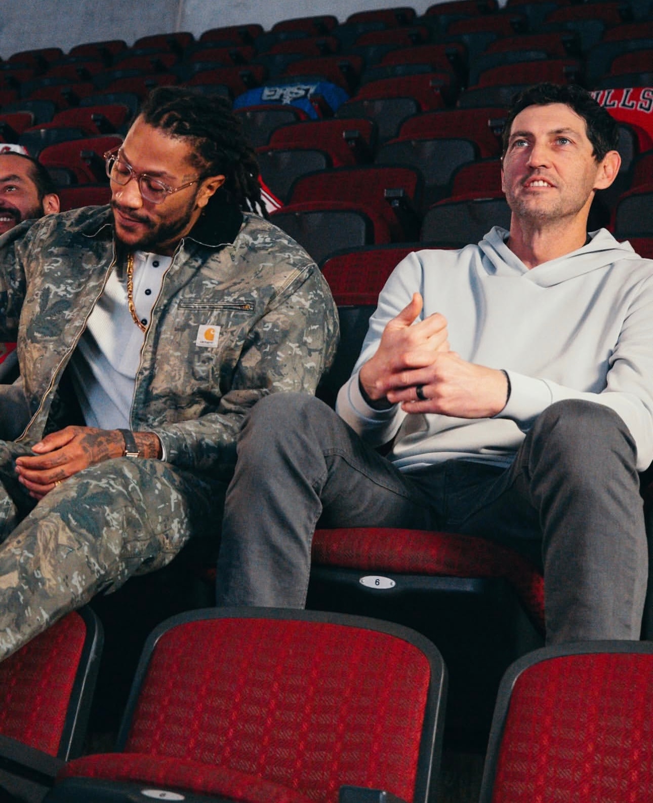 篮天下 吉布森、诺阿、罗斯、辛里奇，老男孩再次重聚~🌹 Images via 