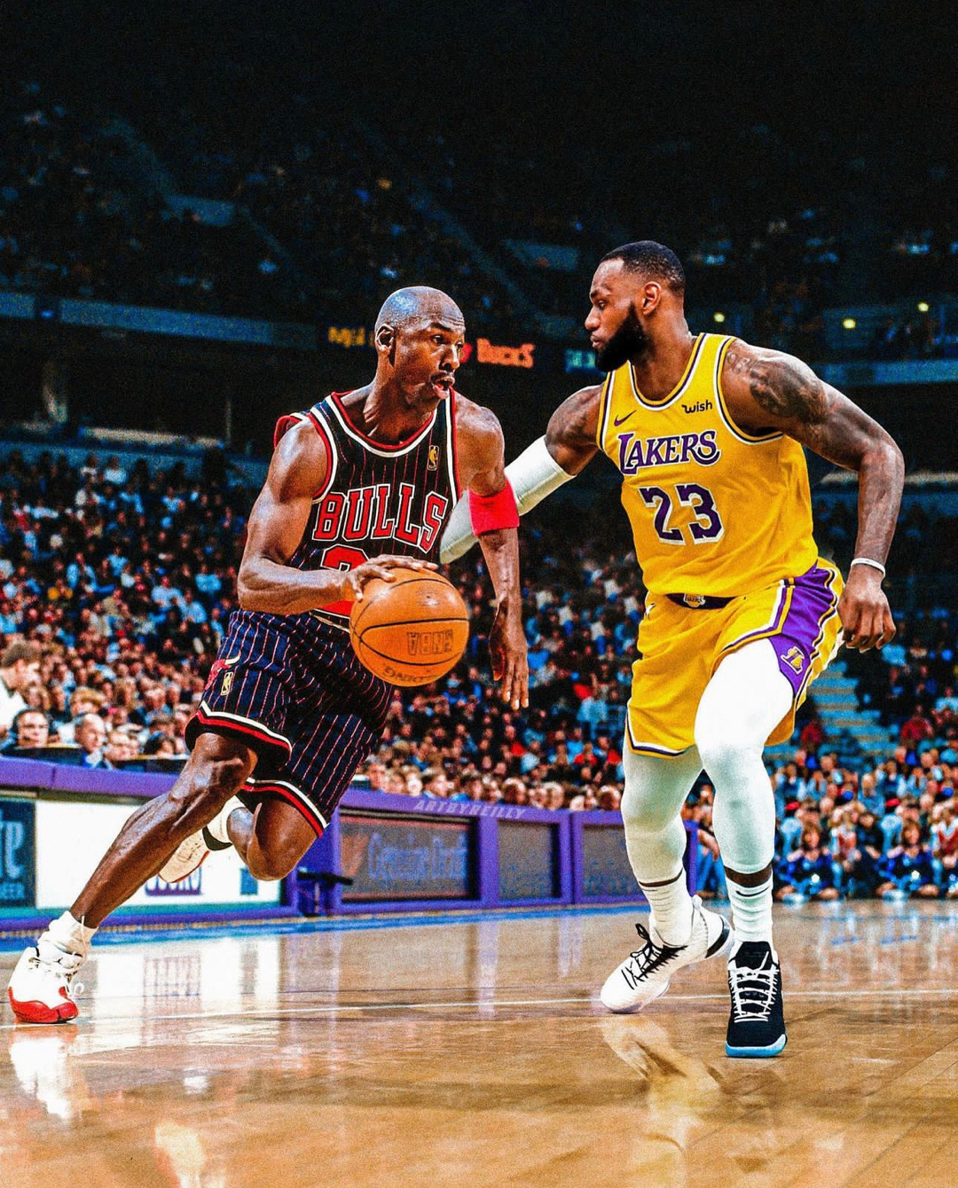 NBA超时空对决！太经典了！ ​​​