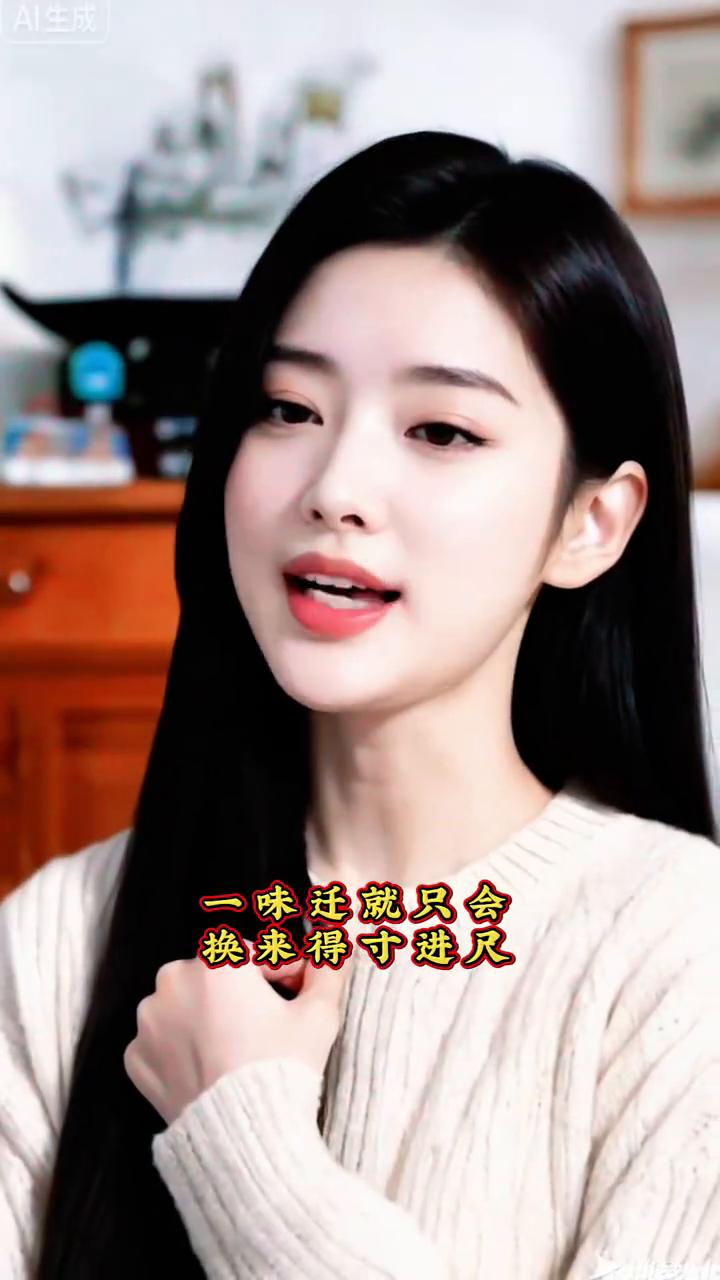 过度懂事只会被得寸进尺。
以前总以为懂事忍让就能家庭和睦，后来才懂一味迁就只会换