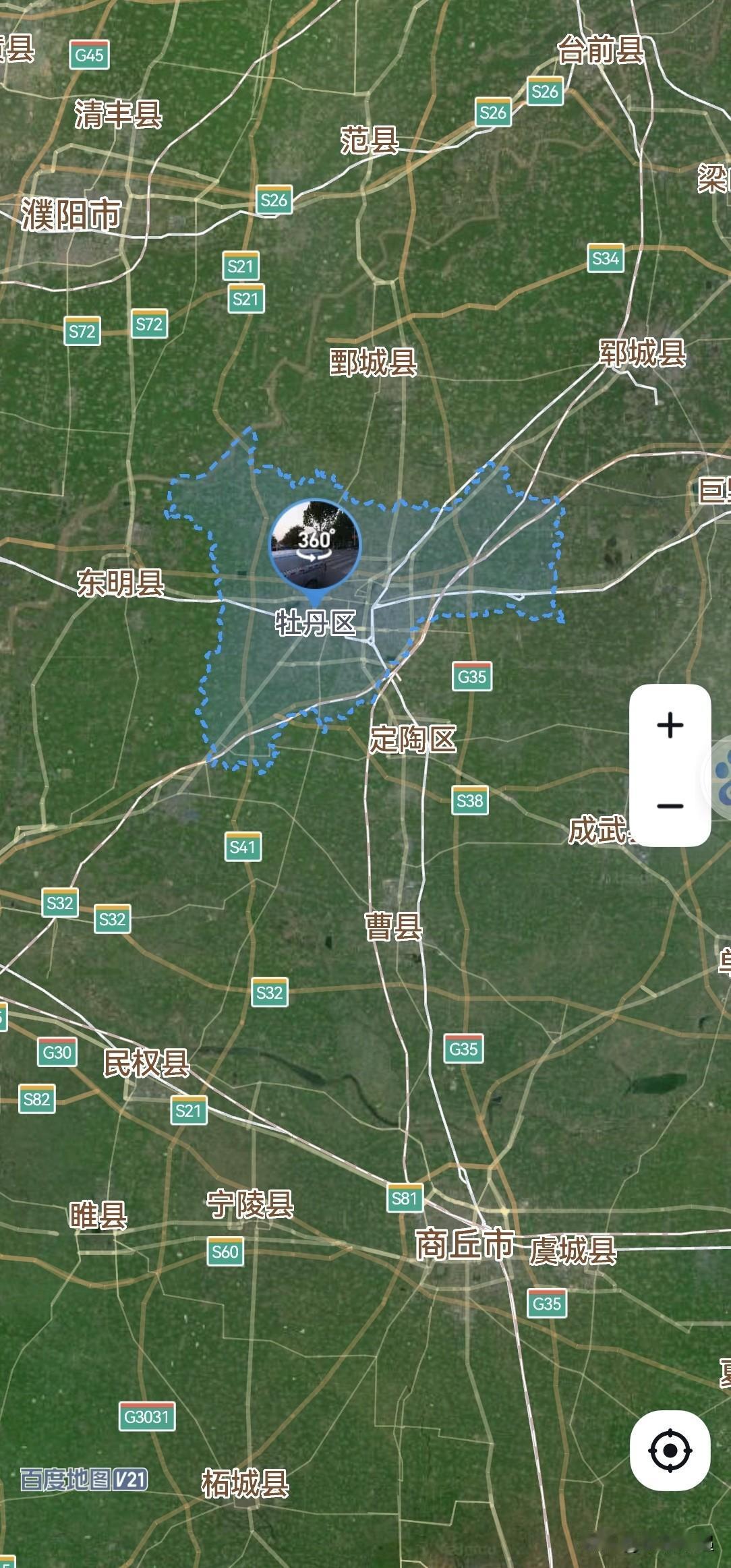 山东，从菏泽牡丹区1到省交通付是拔提用重吗？
牡丹区，总面积1041平方公里，占