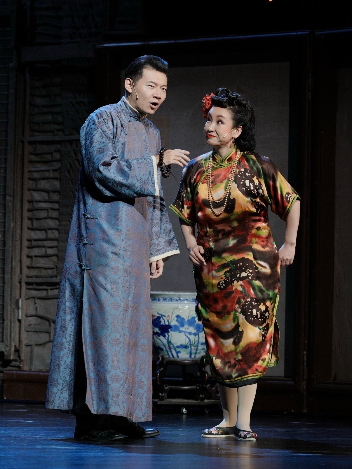 秦海璐《四世同堂》造型也太有突破了！这就是老辈子的含金量吧，演什么像什么，赋予角