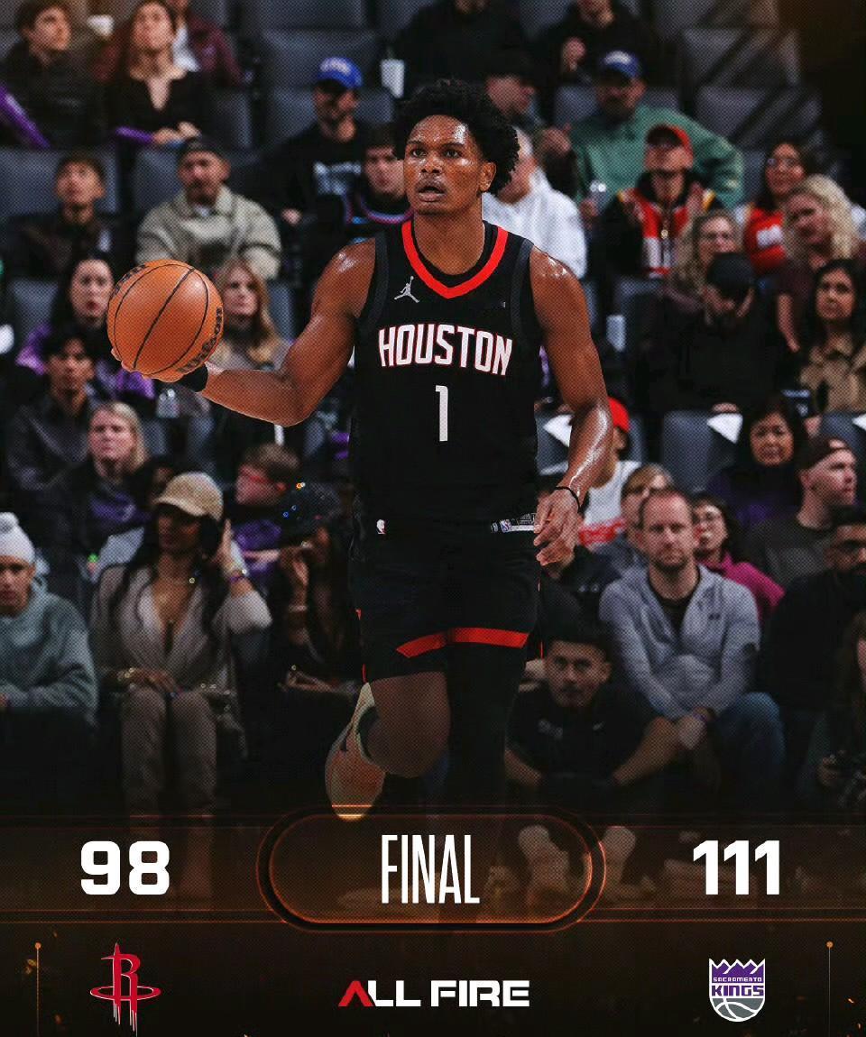 火箭输球，湖人最开心；勇士输球，快船最开心。就等洛杉矶兄弟明天全赢球。
杨瀚森遭