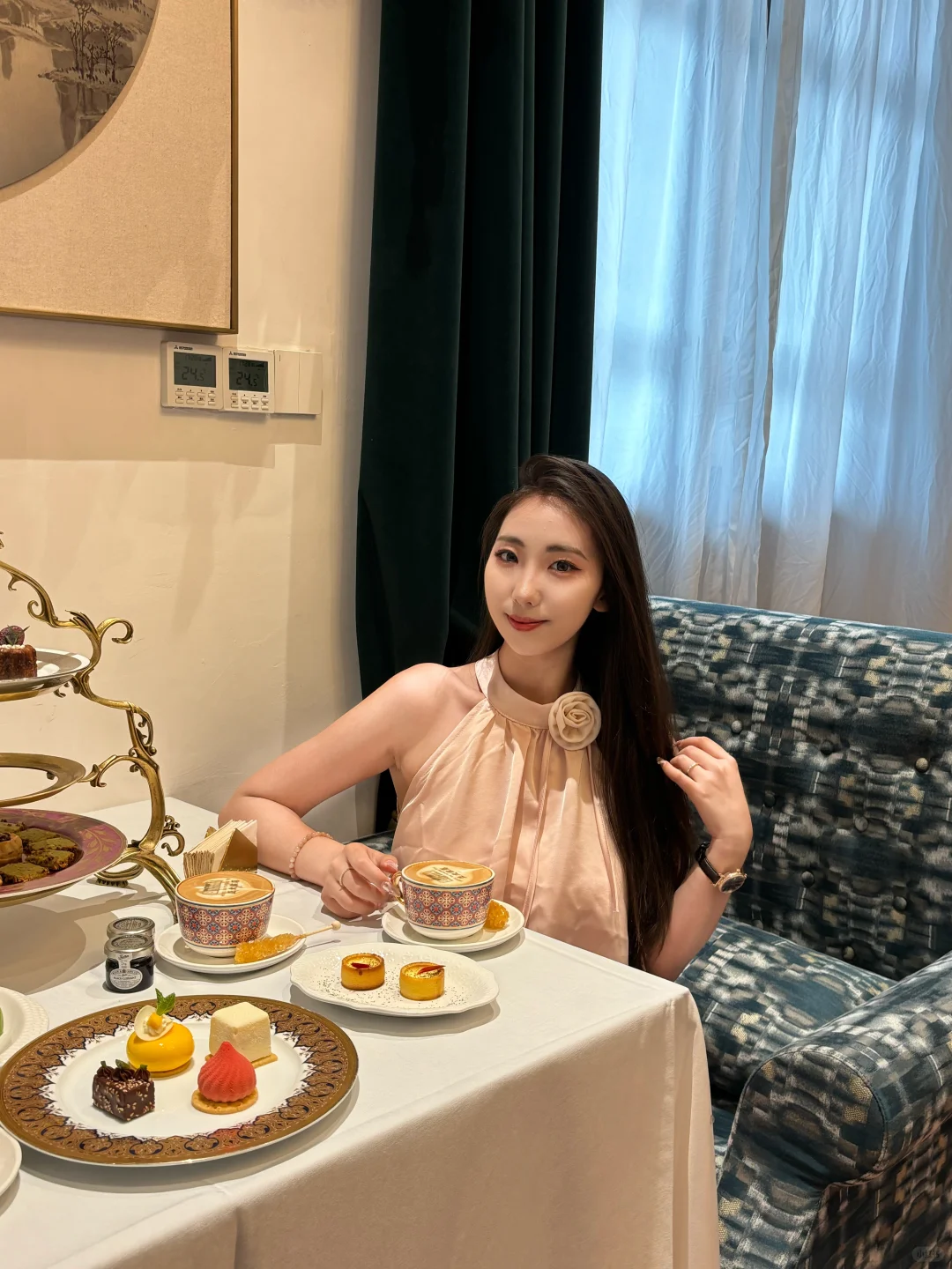 在石家庄….找到了好看的庄园….好chill