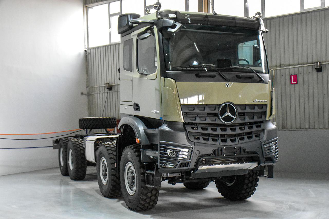 🇩🇪梅赛德斯奔驰AROCS 4158底盘硬派越野 梅赛德斯奔驰 奔驰卡车 欧