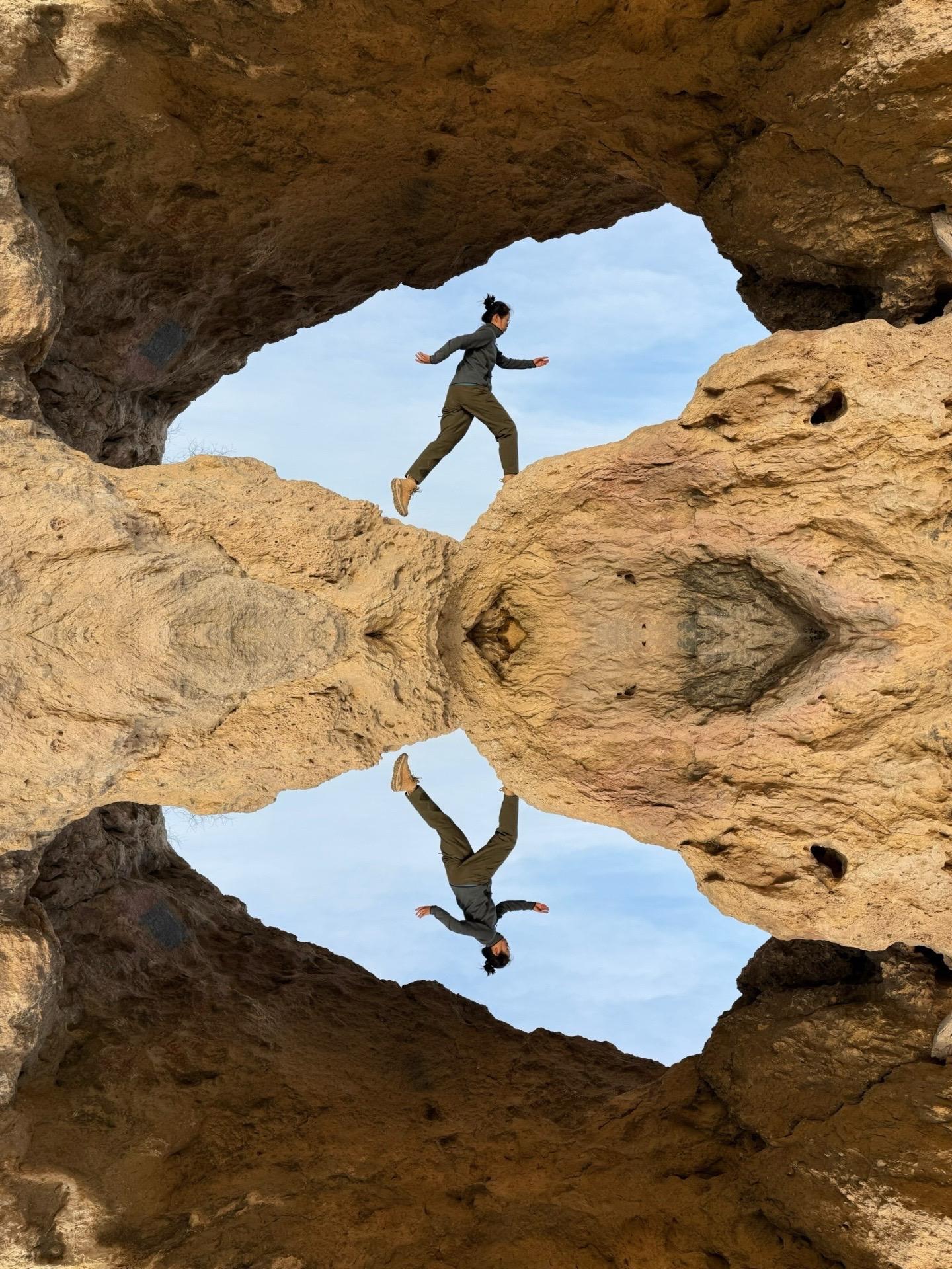 天门山上天门洞。上周去的，难度不高，可以亲子。