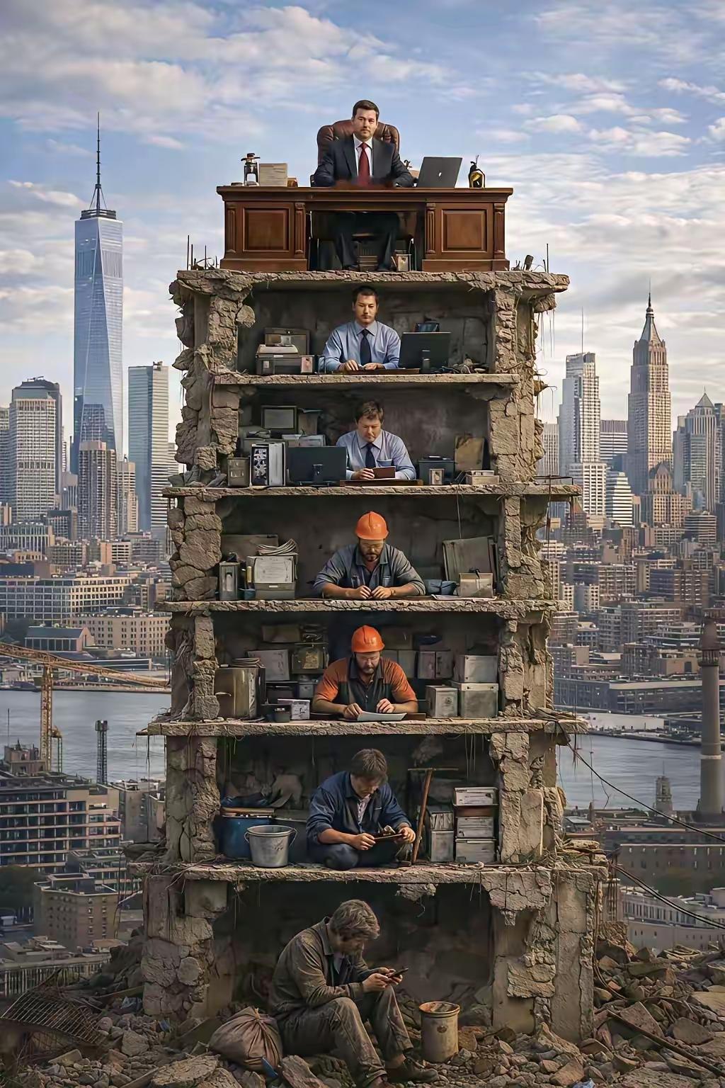 公平是什么？
是社会提供了一个公平的舞台，每个人都可以尽力在舞台上表演。
有些人