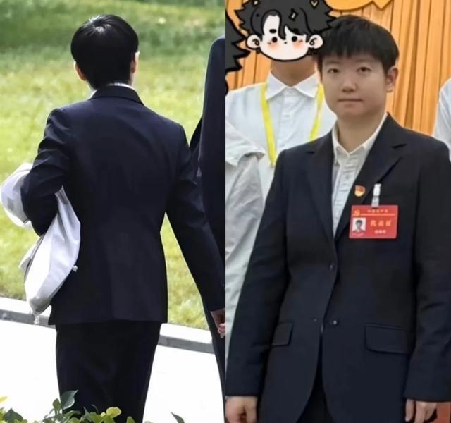 全网蹲6天！孙颖莎西装正脸曝光，莎局反差感超亮！
 
5月15日，孙颖莎以国乒党
