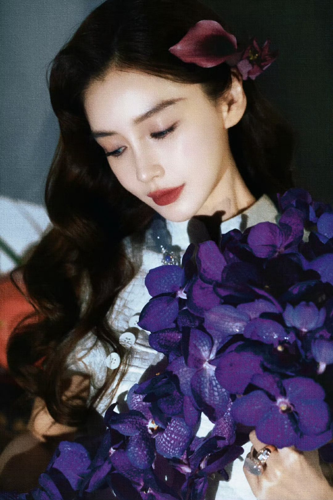 Angelababy金白开摄影我靠竟然是金白开拍的！？baby这颜简直了